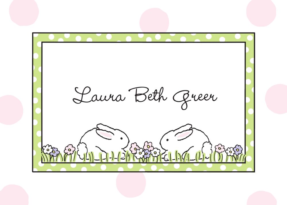 Bunnies Gift Sticker