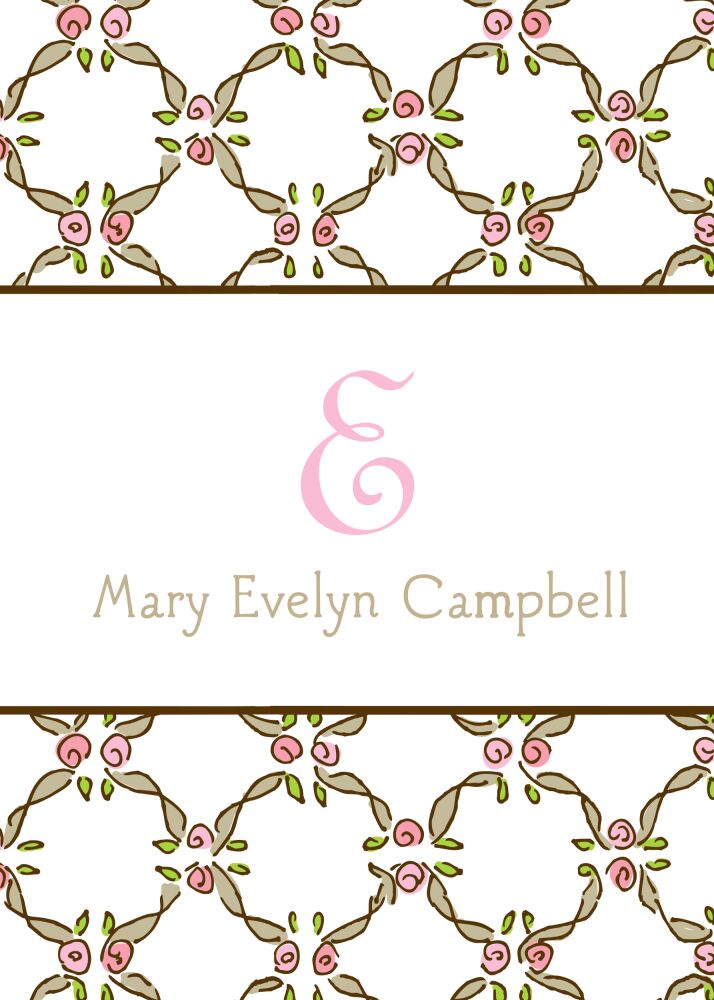 Ribbons & Rosettes Pink Sticker