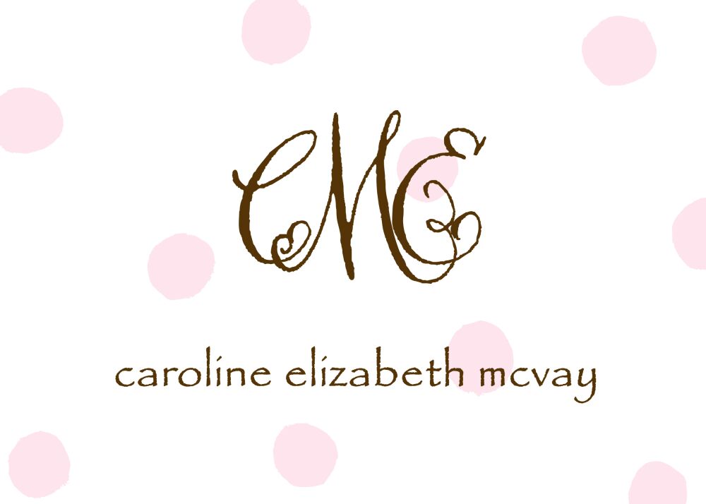 Big Dots Pink Gift Sticker