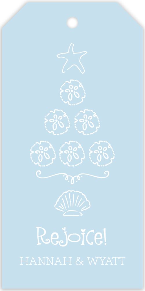 Beach Tree Hanging Gift Tag