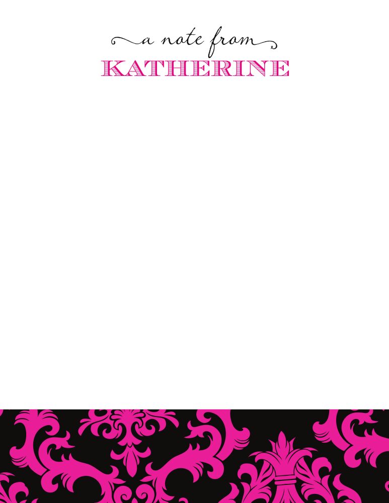 Brocade Note Flat Note