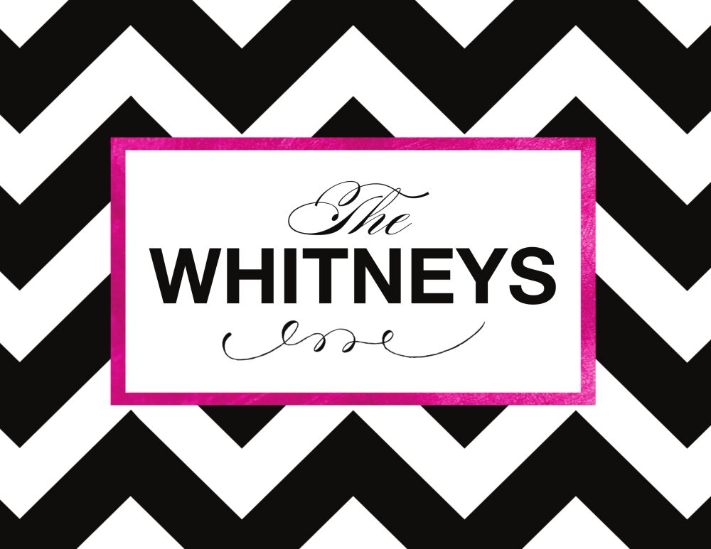 Pink Sophisticated Posh Folded Note