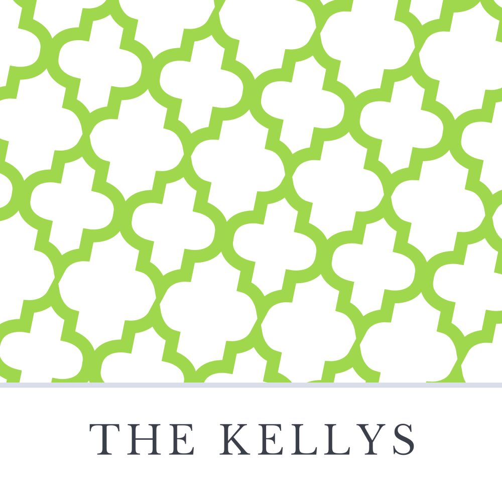 Green Trellis Posh Enclosure Card