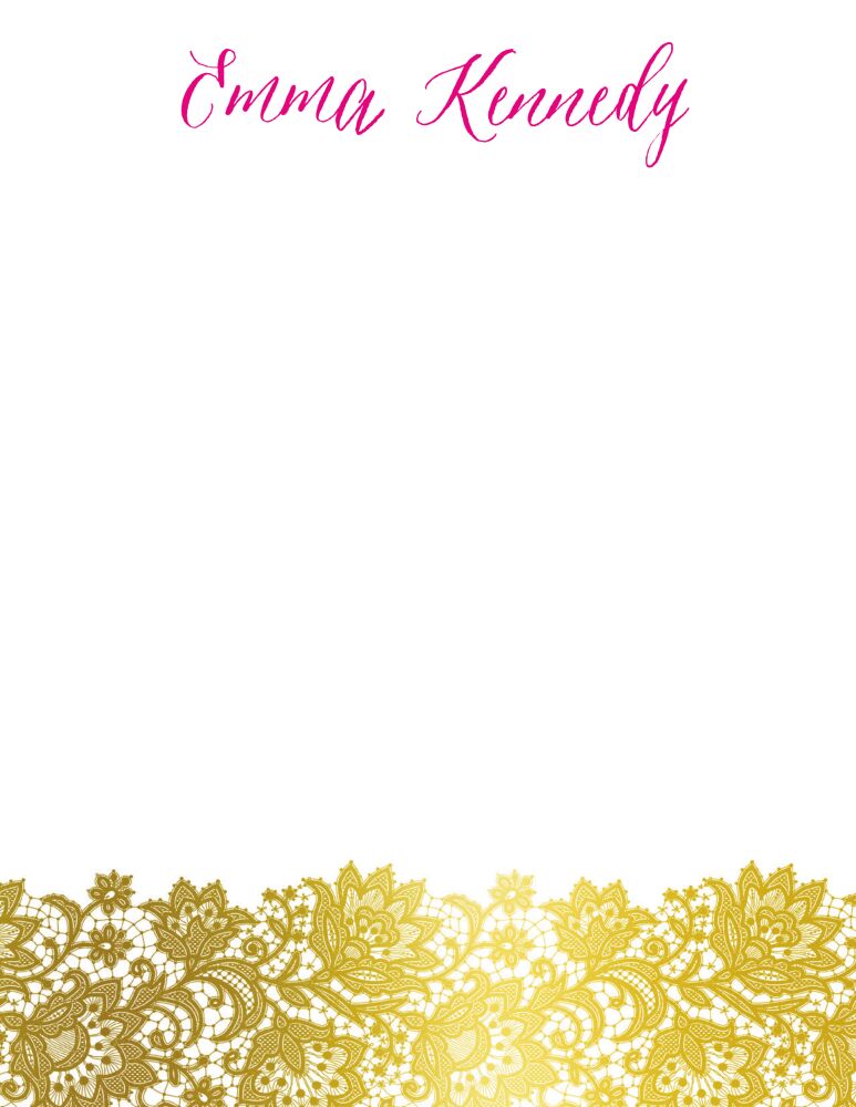 Brilliant Posh Gold Flat Note