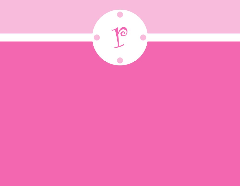 Just Like Ice Cream Pink Flat Note