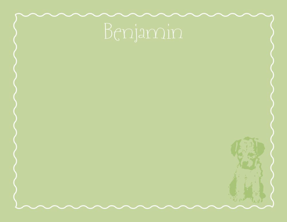 Puppy Love Leaf Flat Note
