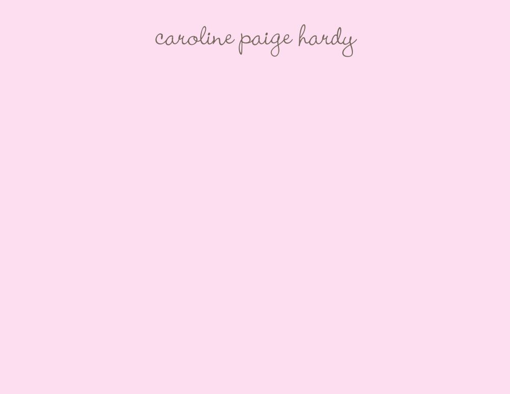 Baby Colors Pink Flat Note