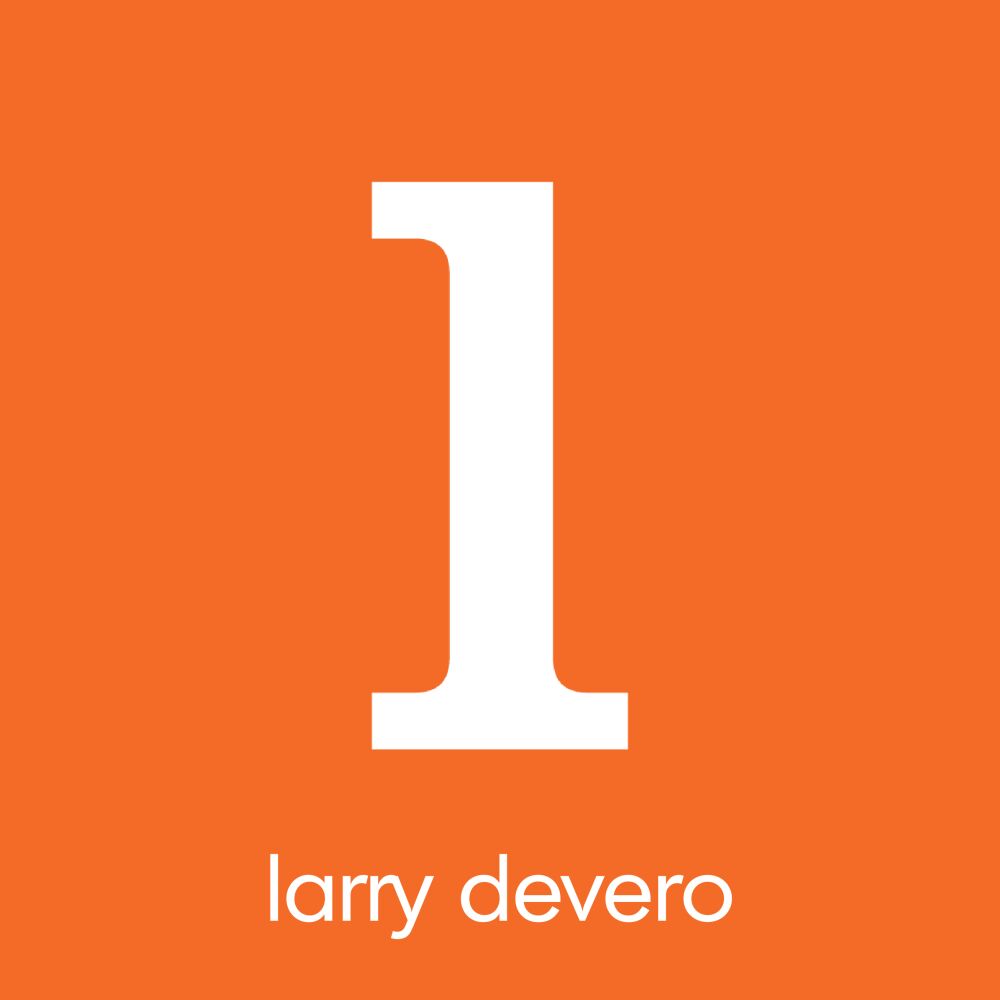 Favorite Colors Orange & White Personalized Coaster