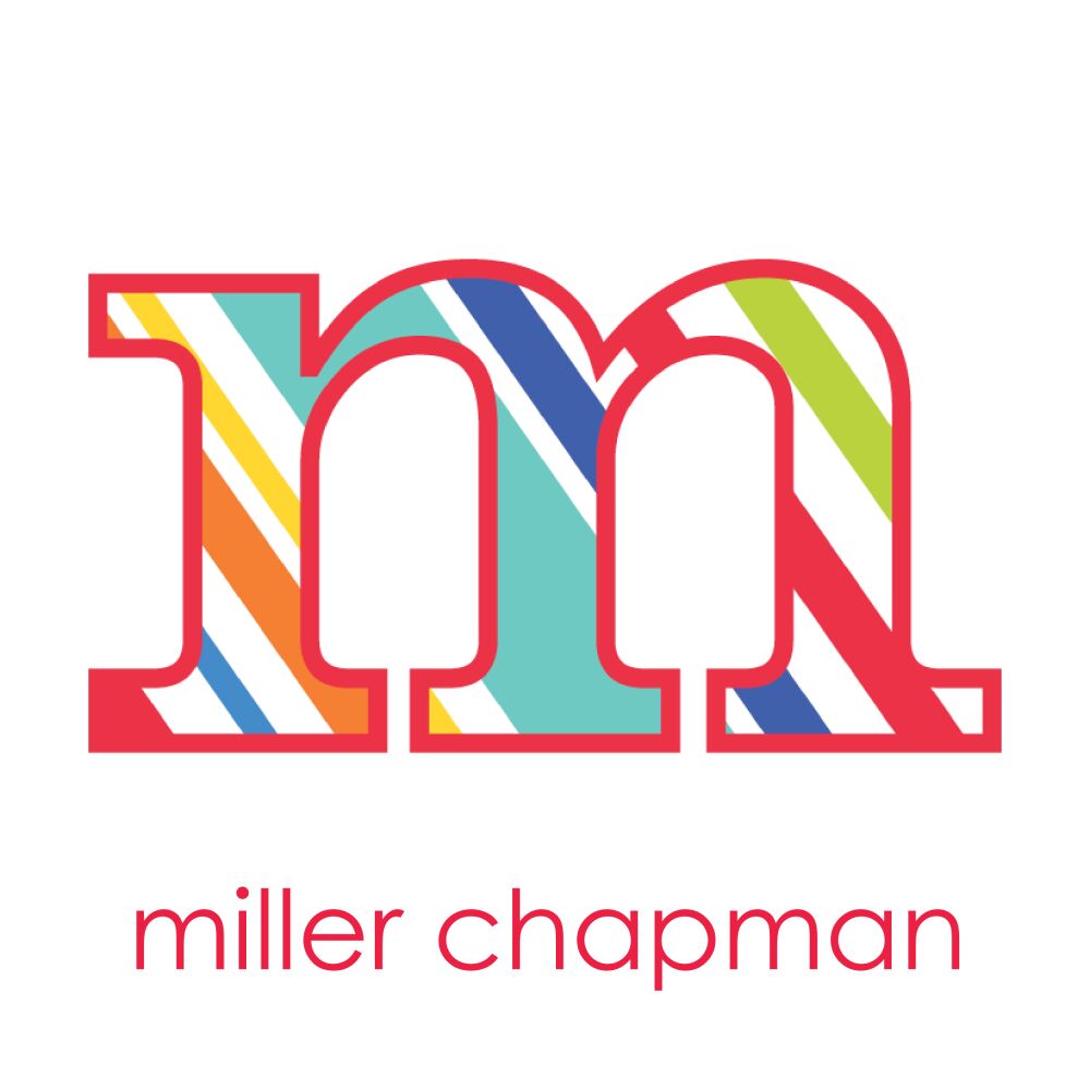 Big Letter Multi Stripe Enclosure Card
