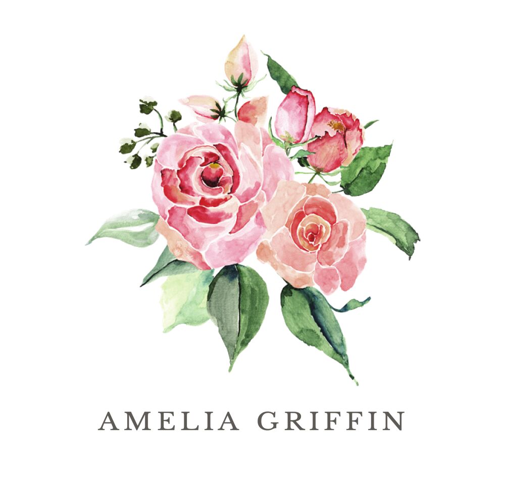 Blissful Bouquet Folded Enclosure Card