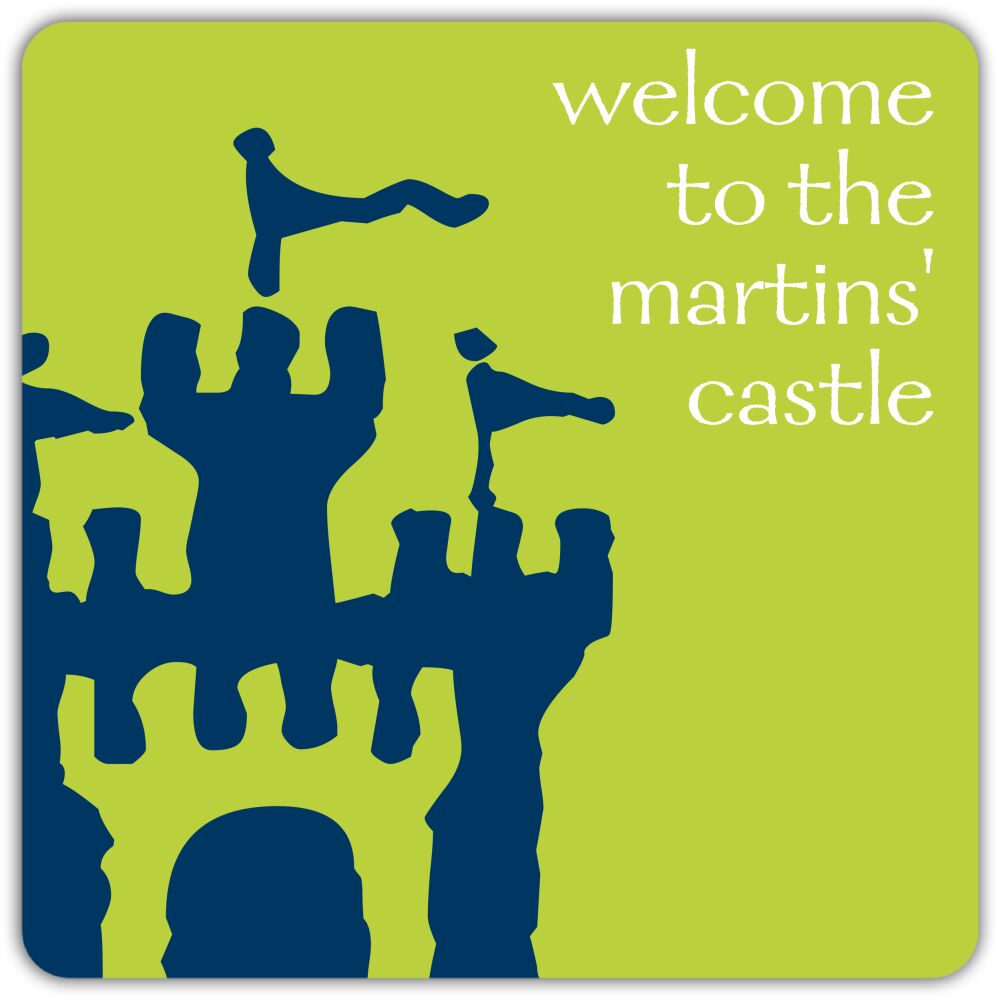 Castle Personalized Coaster