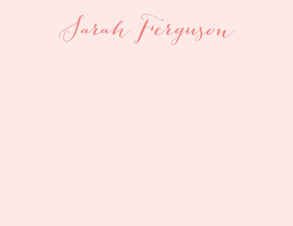 Blush Flat Note