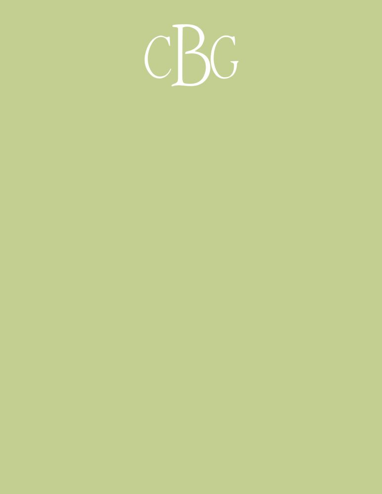 Celery Notepad Small Notepad