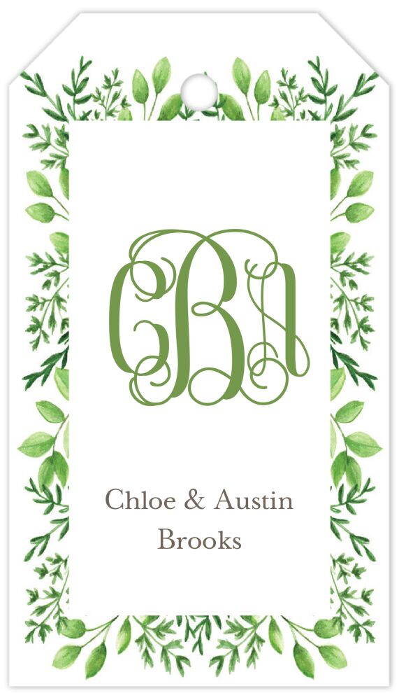 Garden Edge Hanging Gift Tag