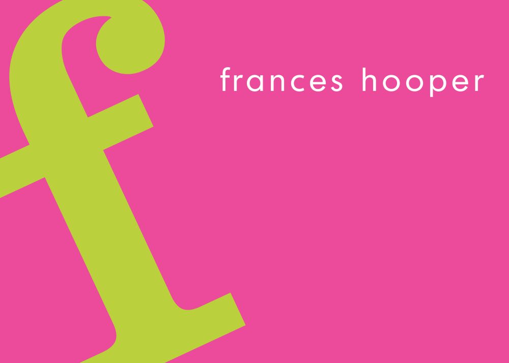 Alphabet Chartreuse on Hot Pink Enclosure