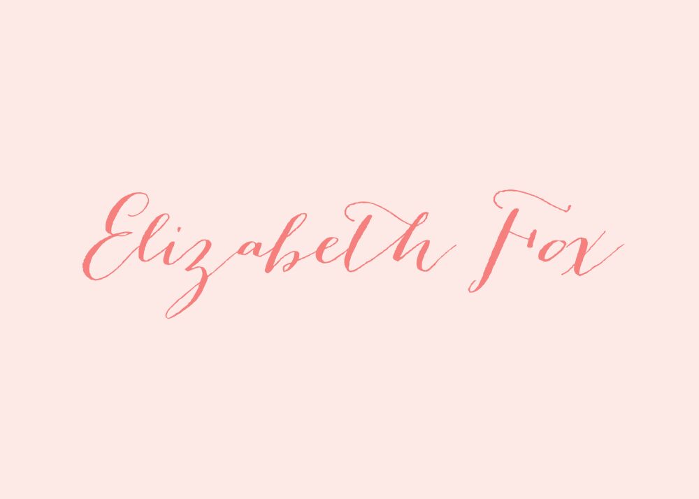 Blush Blush Enclosure Card