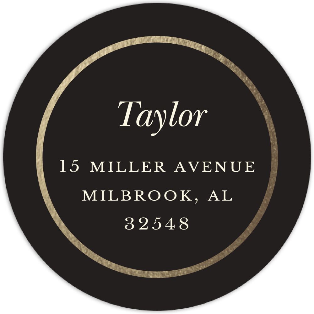 Love and Joy Return Address Label