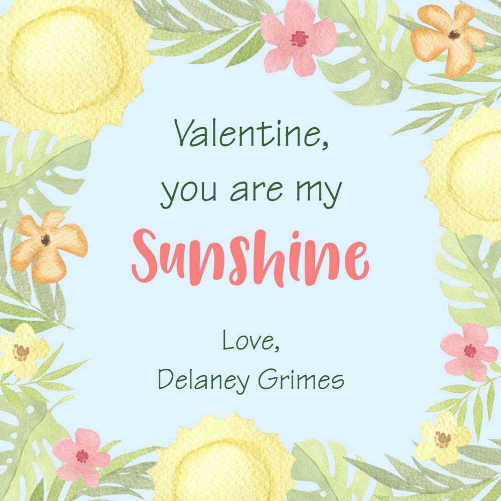 Sunshine Valentine