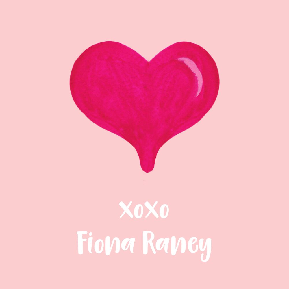 Watercolor Heart Valentine