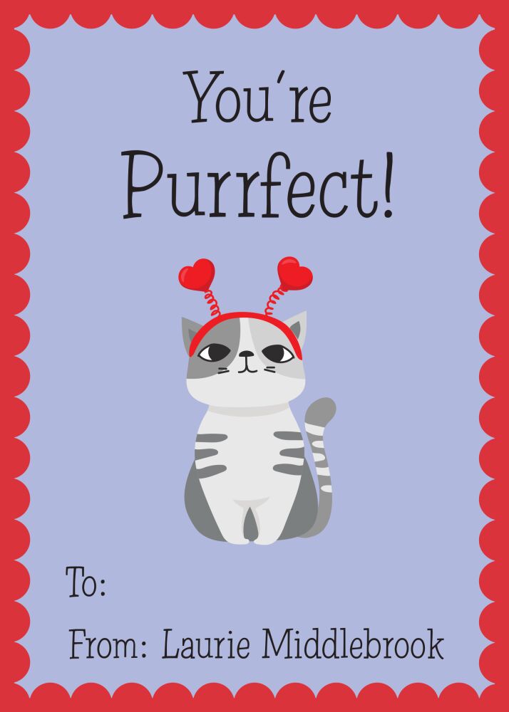 Valentine Kitty Valentine