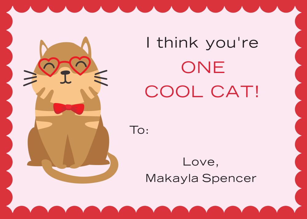 Cool Cat Kitty Valentine