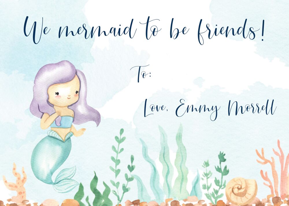 Mermaid Valentine
