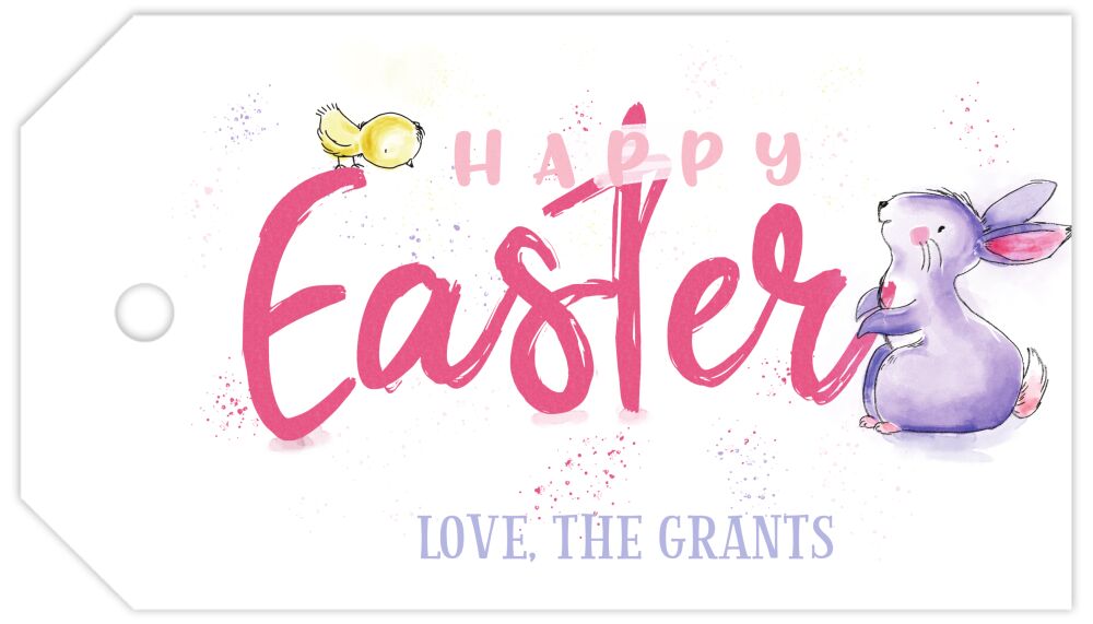 Happy Easter Friends Hanging Gift Tag