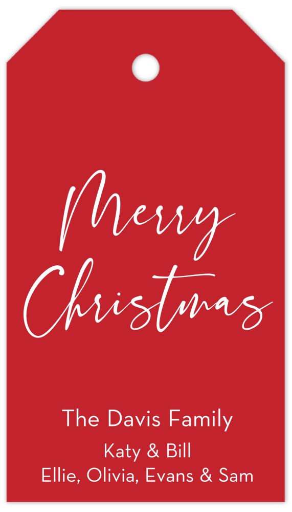 Favorite Gift Hanging Gift Tag