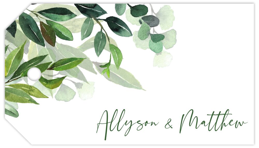 Verdure Hanging Gift Tag