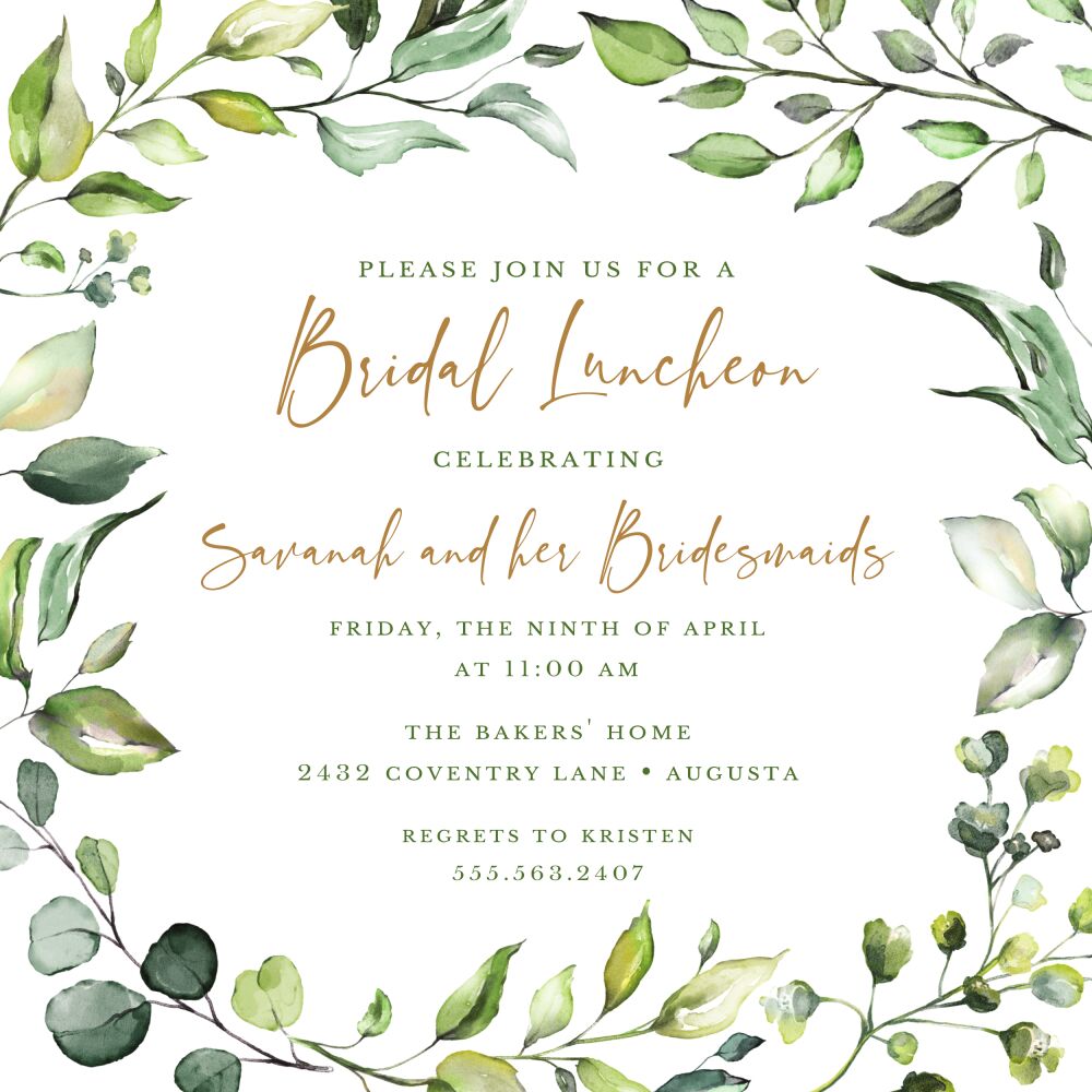 Grove Invitation