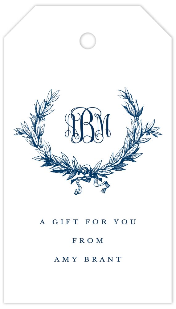 Courtly Hanging Gift Tag