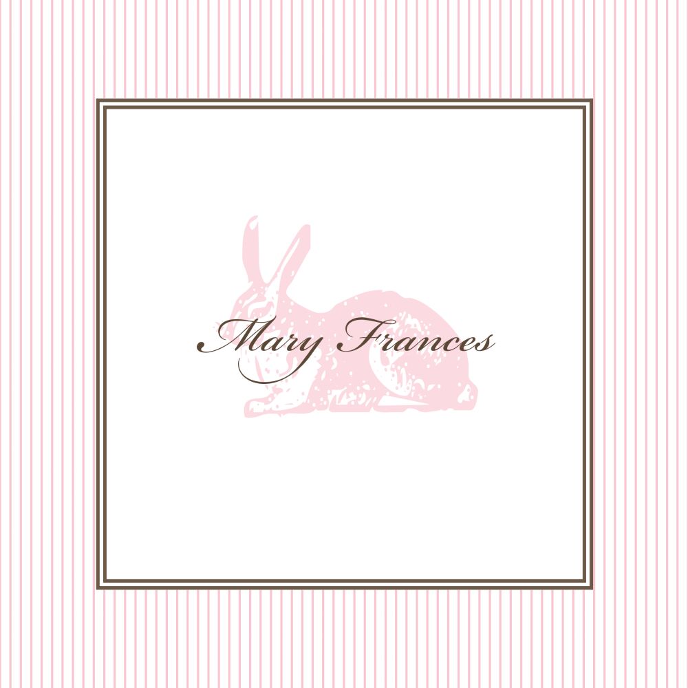 Spring Hare Ballet Folded Enclosure Card