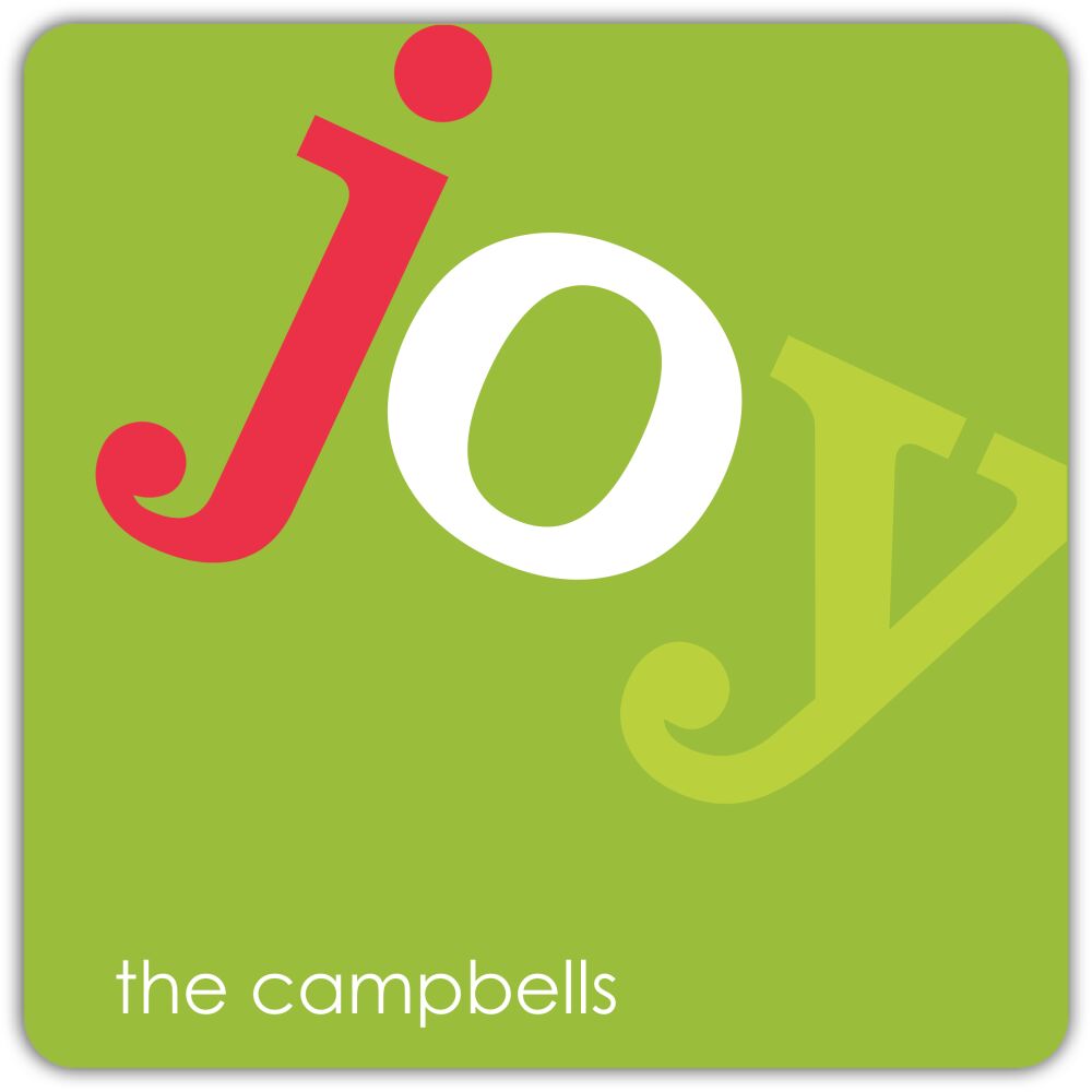 Joy Personalized Coaster