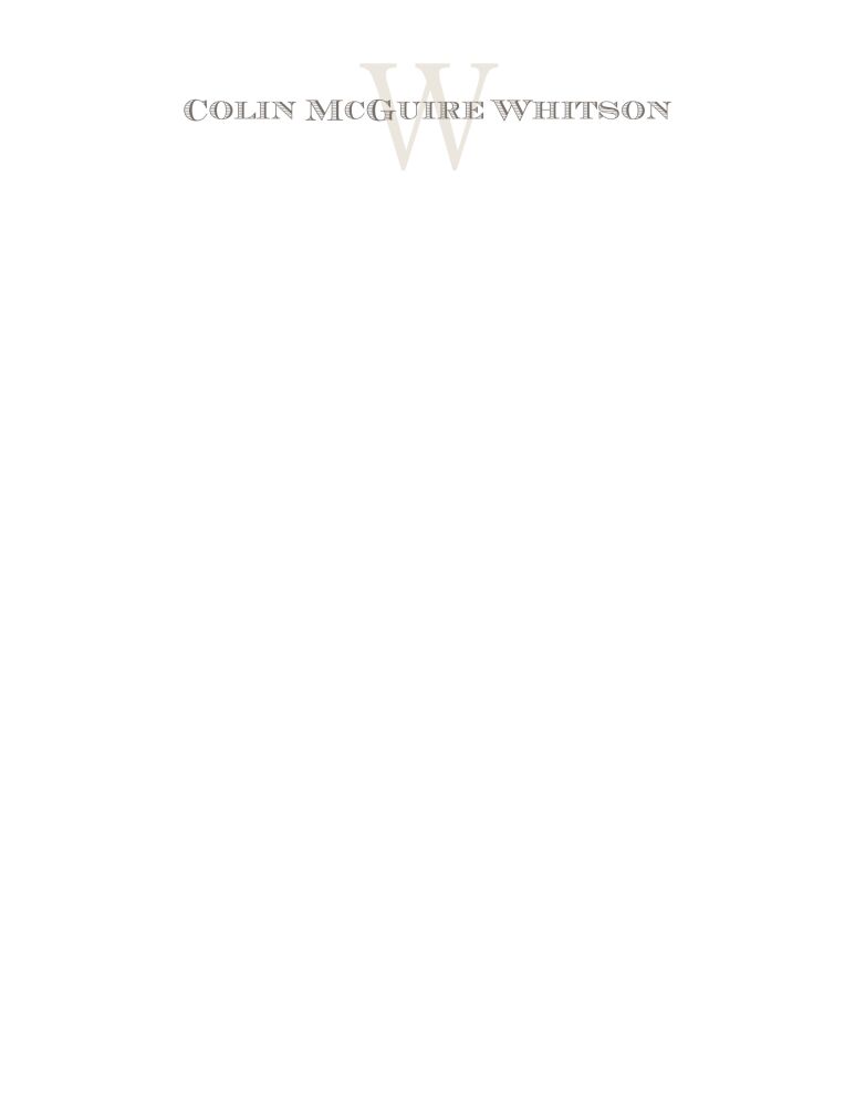 Plain White Notepad