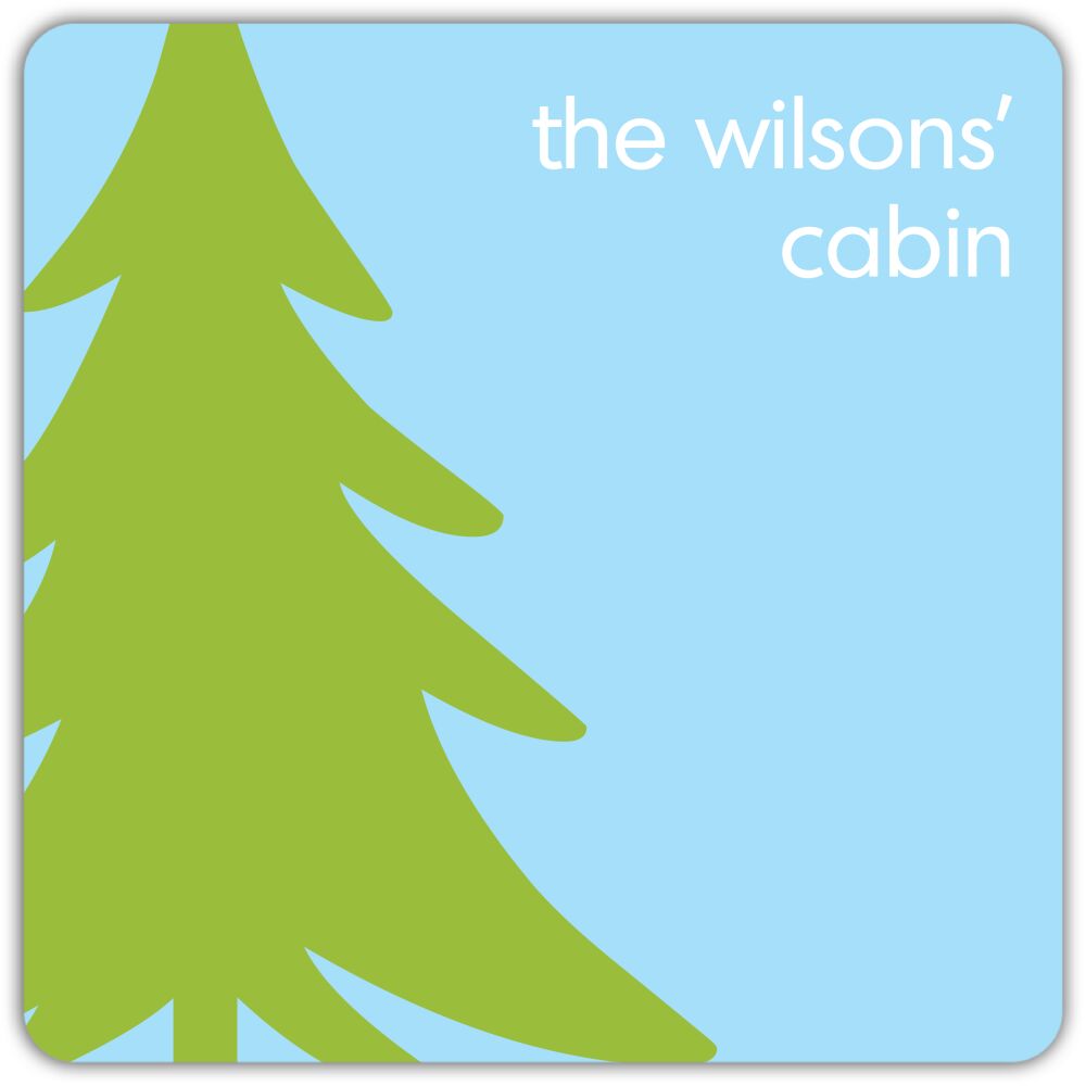 Big Tree Personalized Coaster