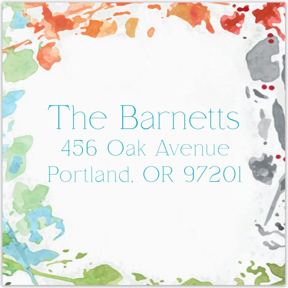 Seasons Return Address Label