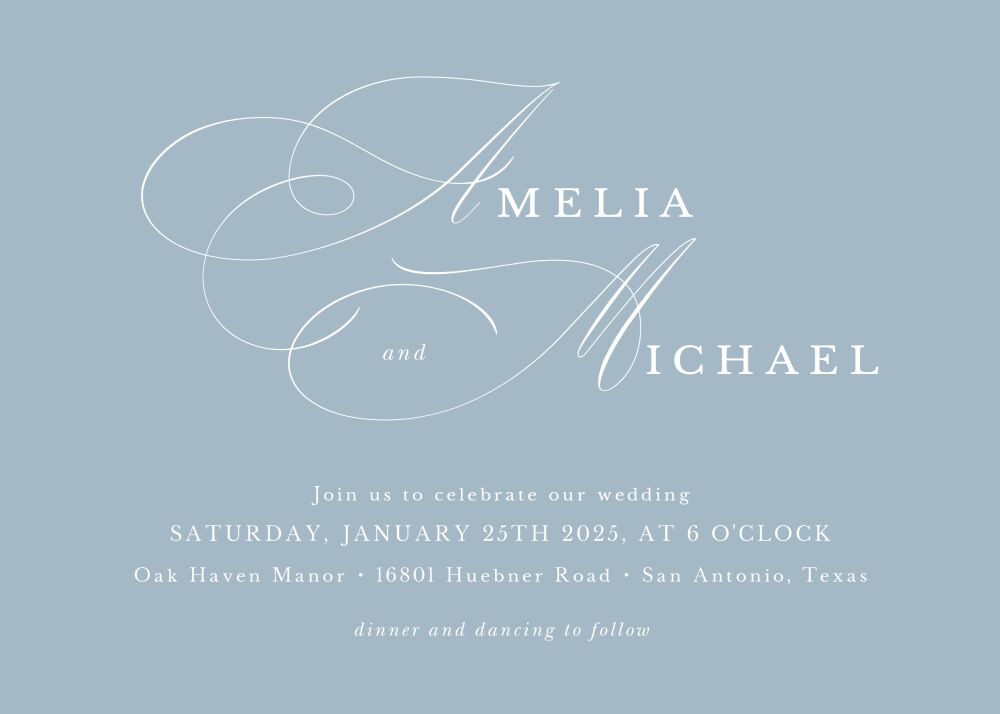 Our Celebration Invitation