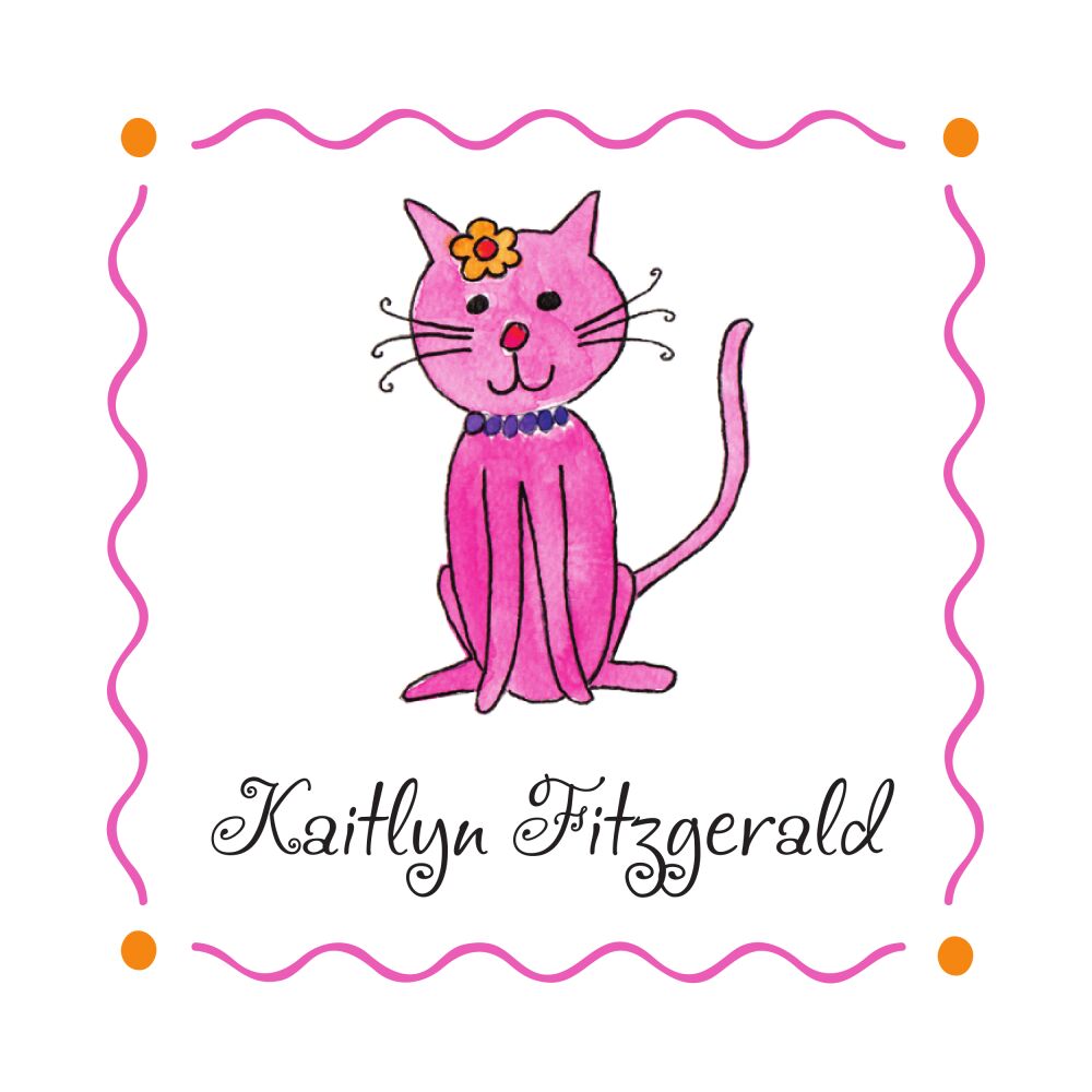 Kitty Kitty Enclosure Card