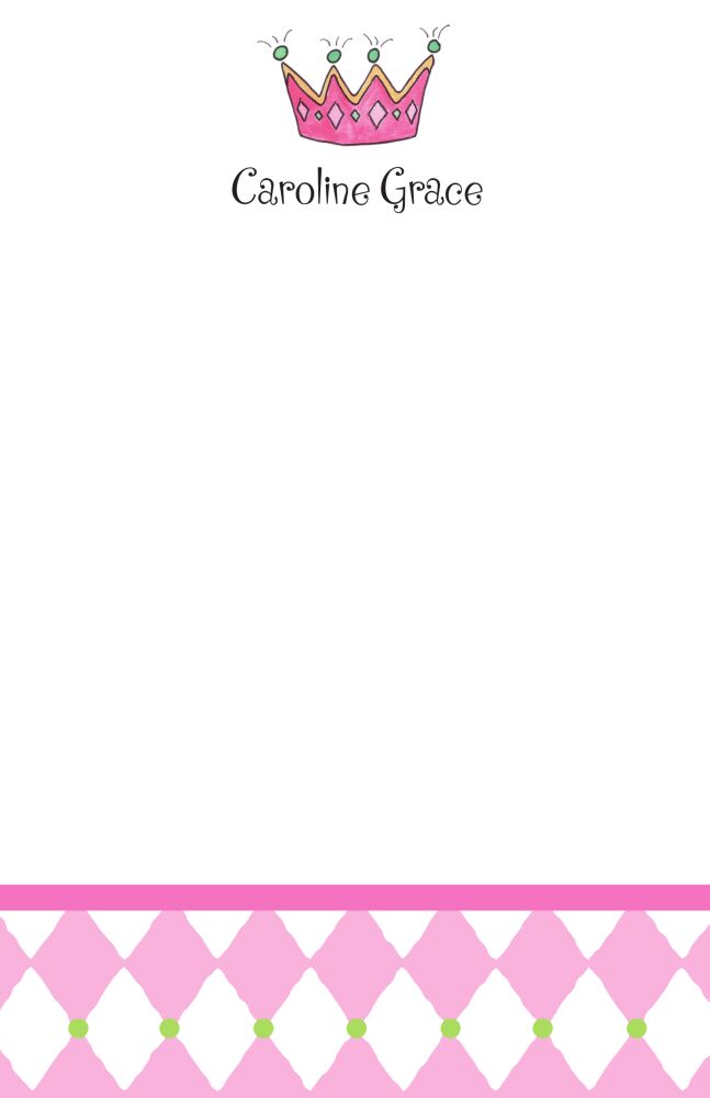 Little Princess Notepad