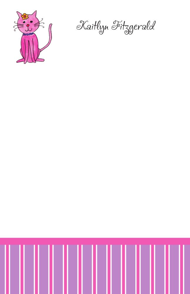 Kitty Kitty Notepad