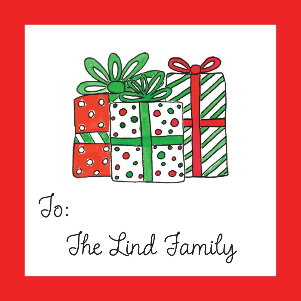 All I Want For Christmas Sticker