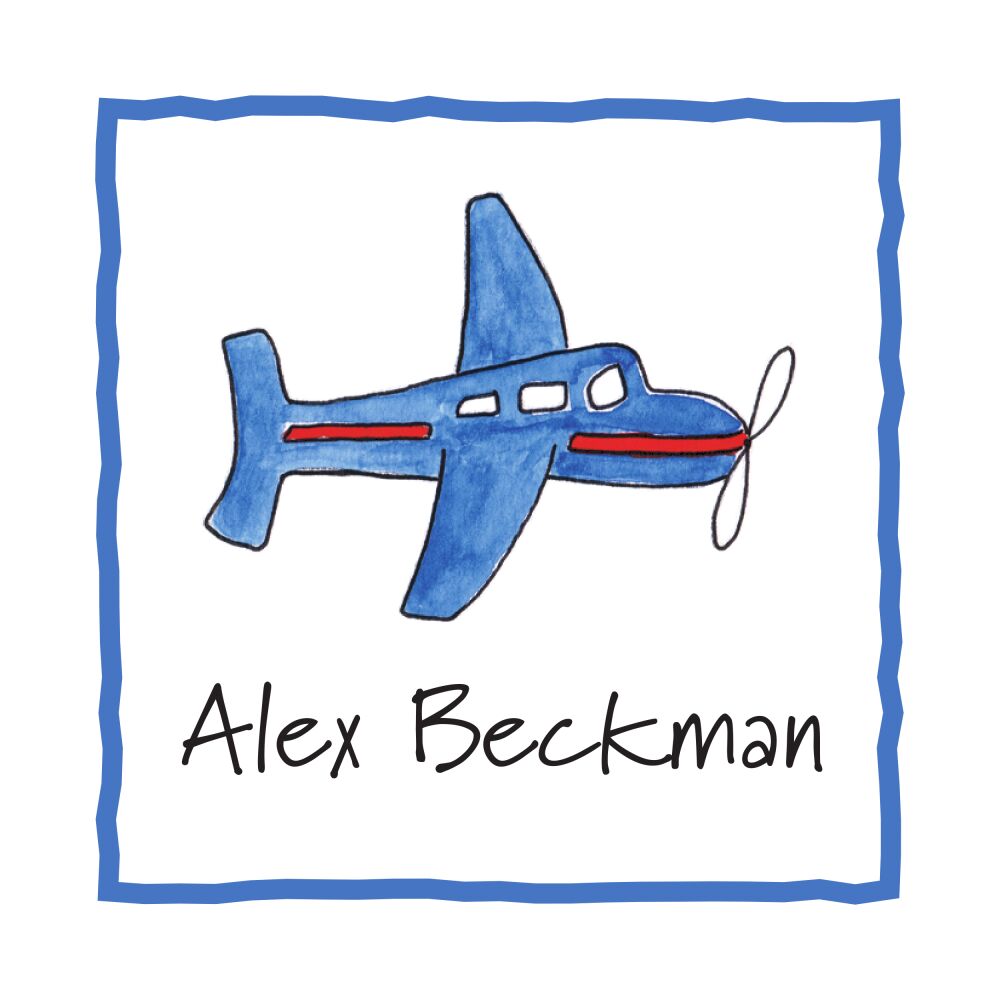 Airplane Sticker