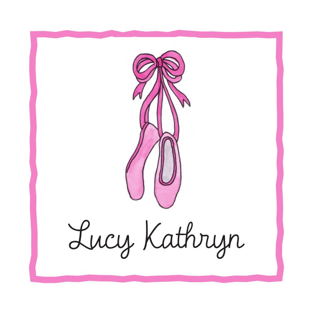 Ballerina Girl Sticker
