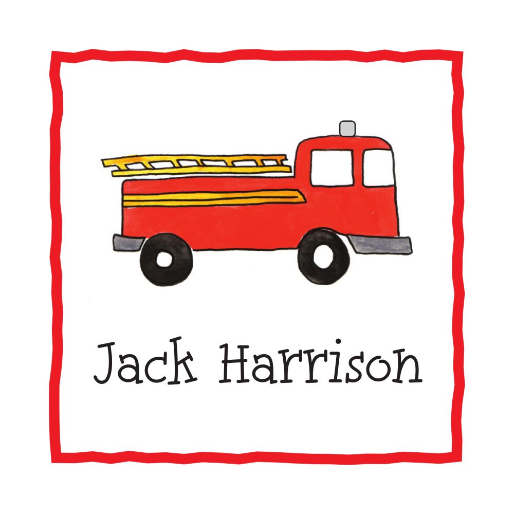 Firetruck Sticker