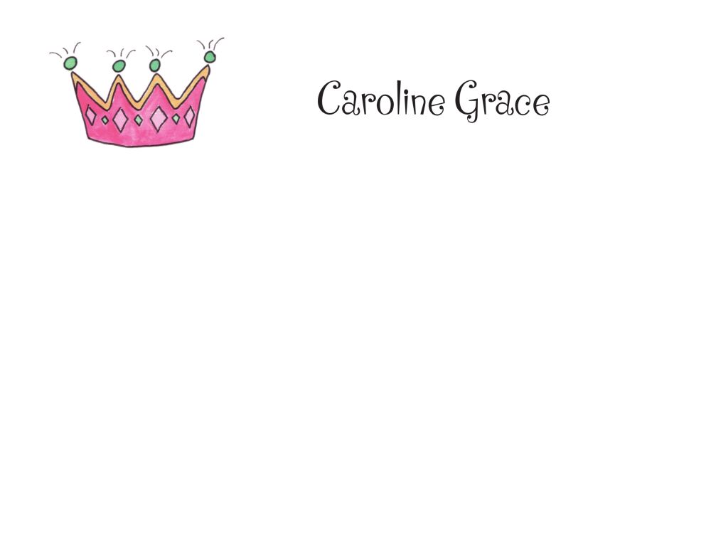 Little Princess Flat Note