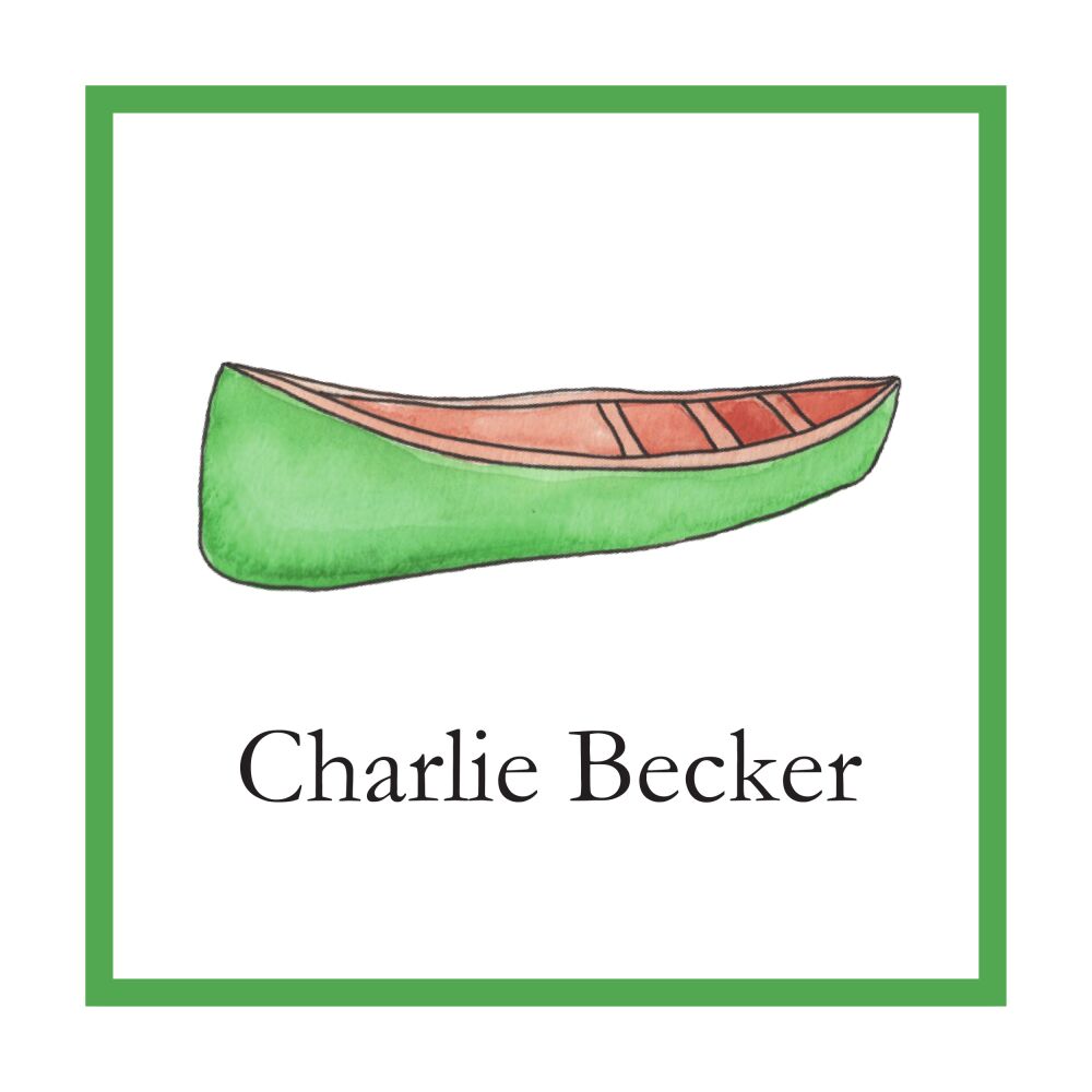 Canoe Club Sticker
