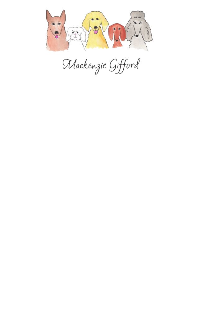 Pup Brigade Notepad