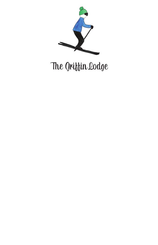 Ski Life Notepad