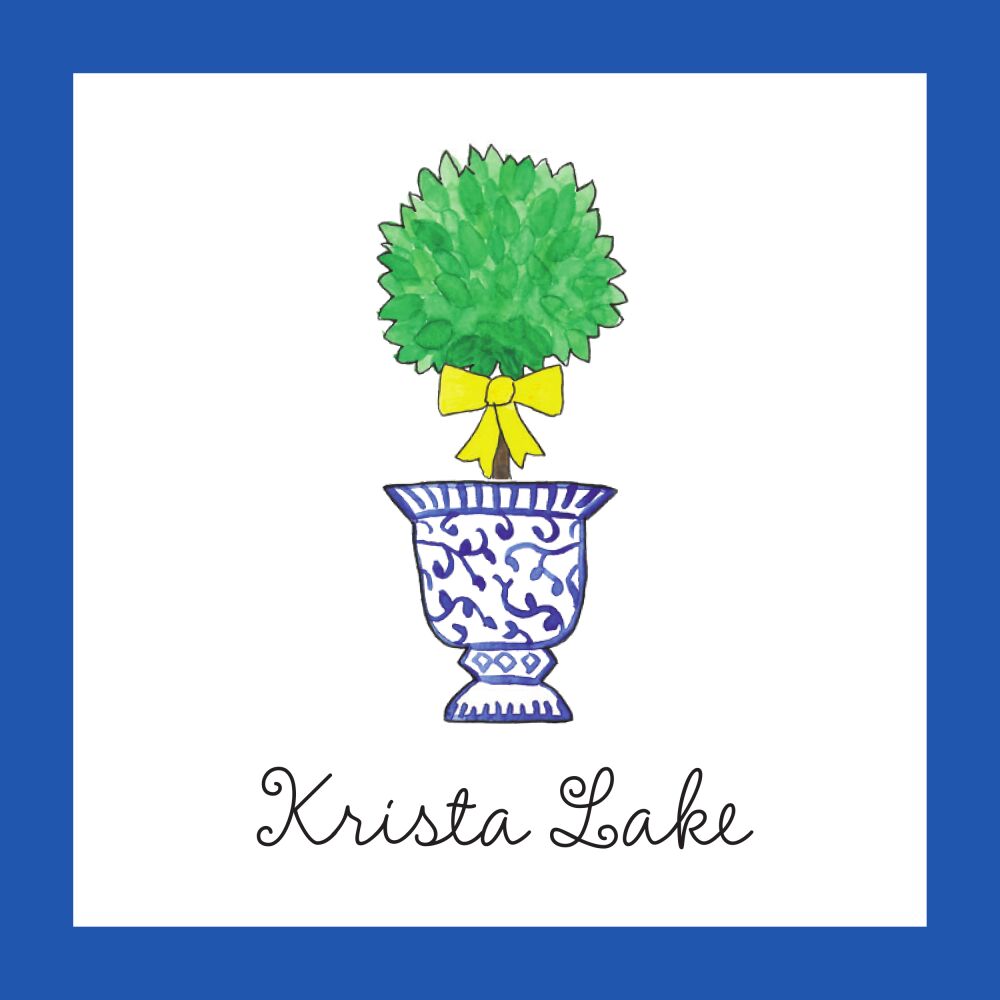 Topiary Sticker