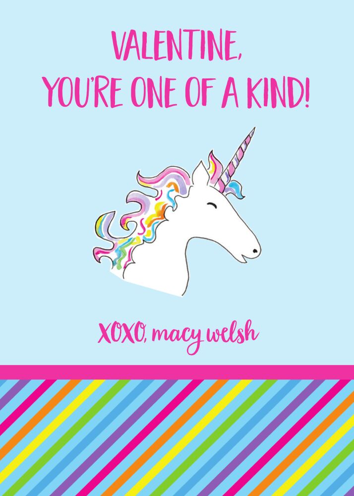 Unicorn Valentine 